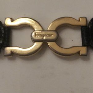 Salvatore Ferragamo  Numbered Lux Belt Black